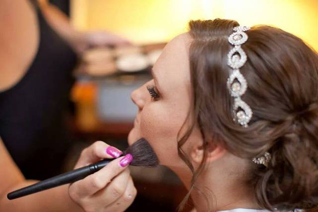 Working on a bride