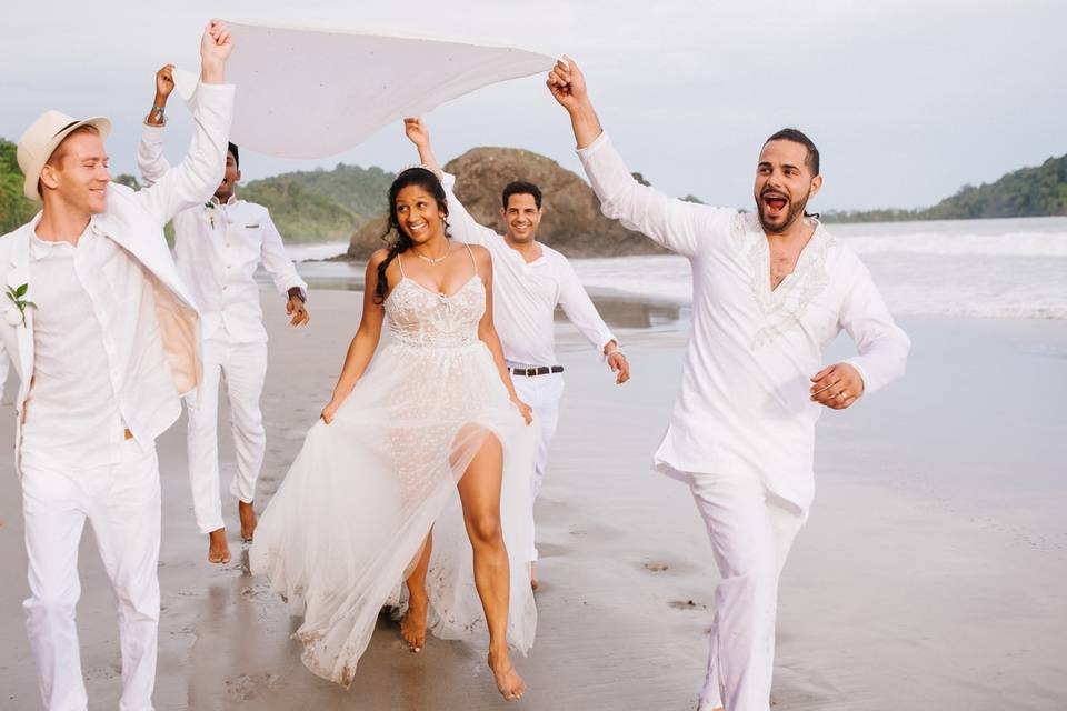 Manuel Antonio Wedding Photo