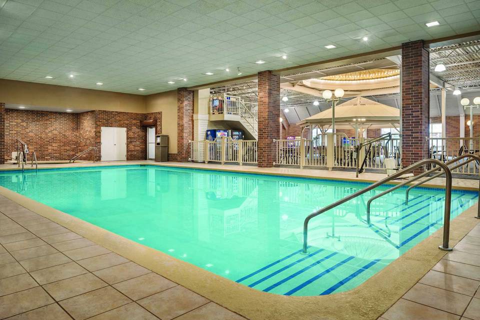 Indoor hotel pool
