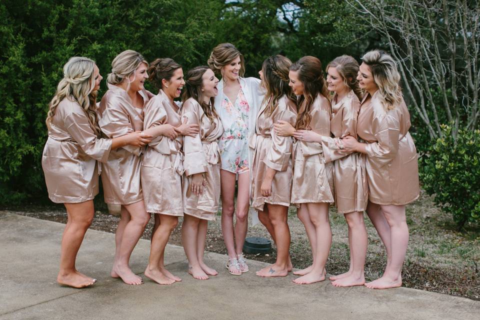 Bridal Party-Pre Ceremony