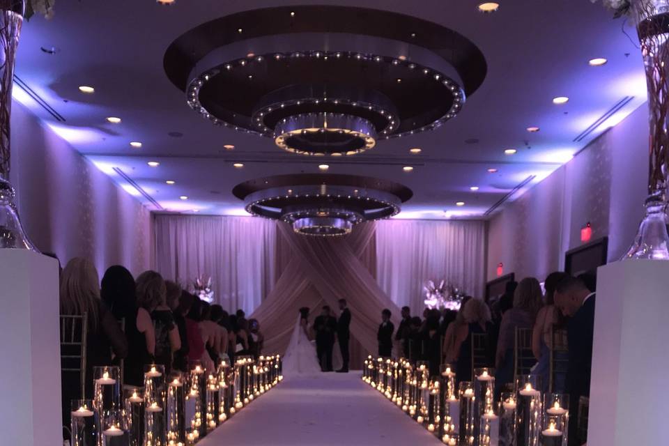 Wedding aisle