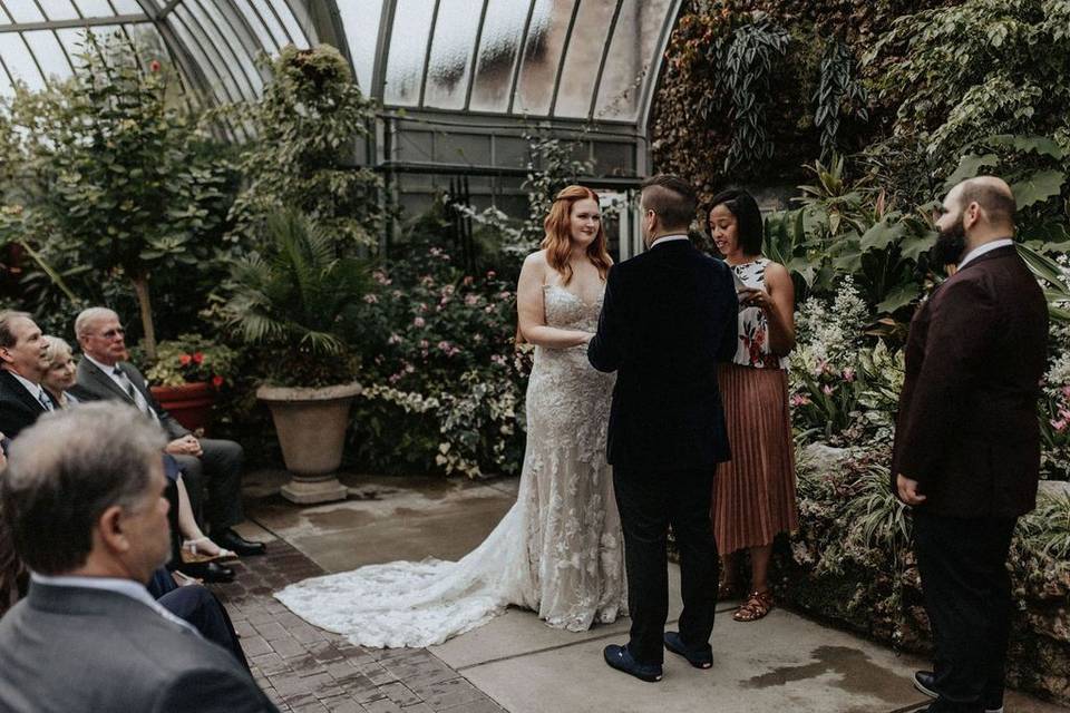 Garden wedding