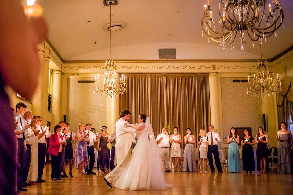 Couple dancing