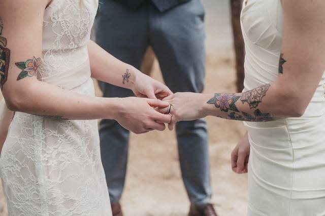 Wedding couple