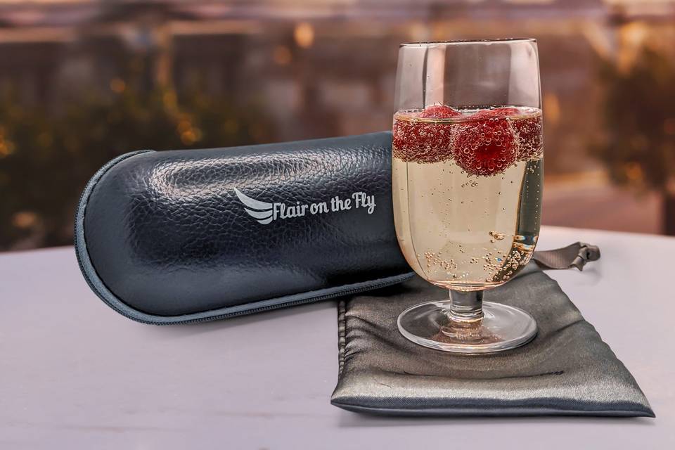 Travel Wine Glass & Case