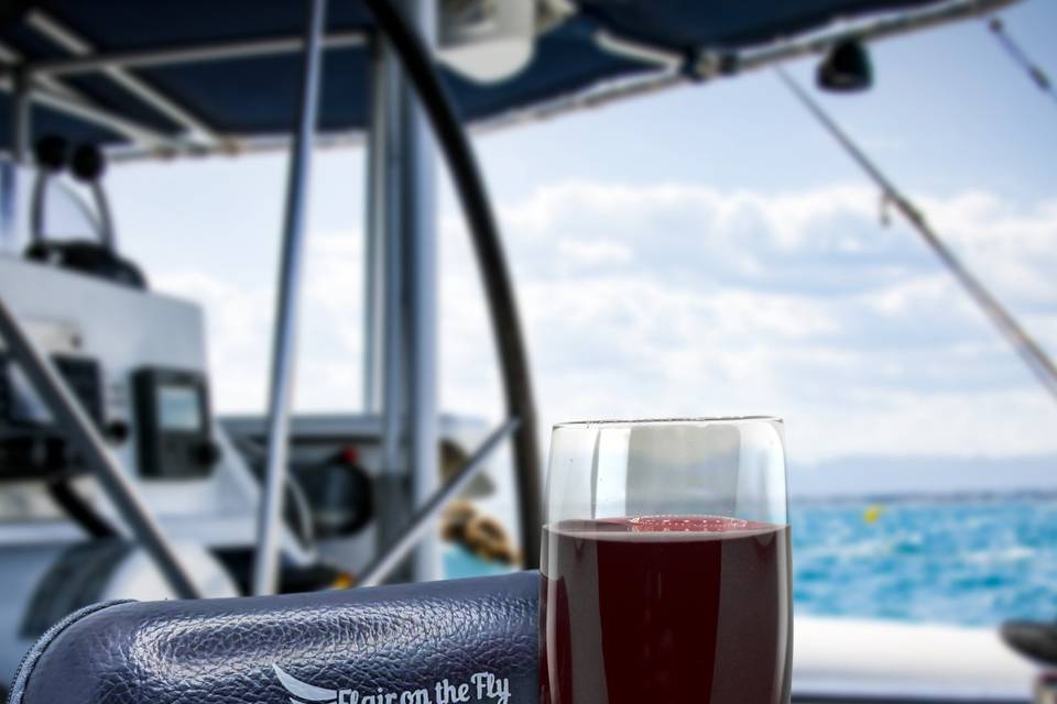 Travel Wine Glass - Boating