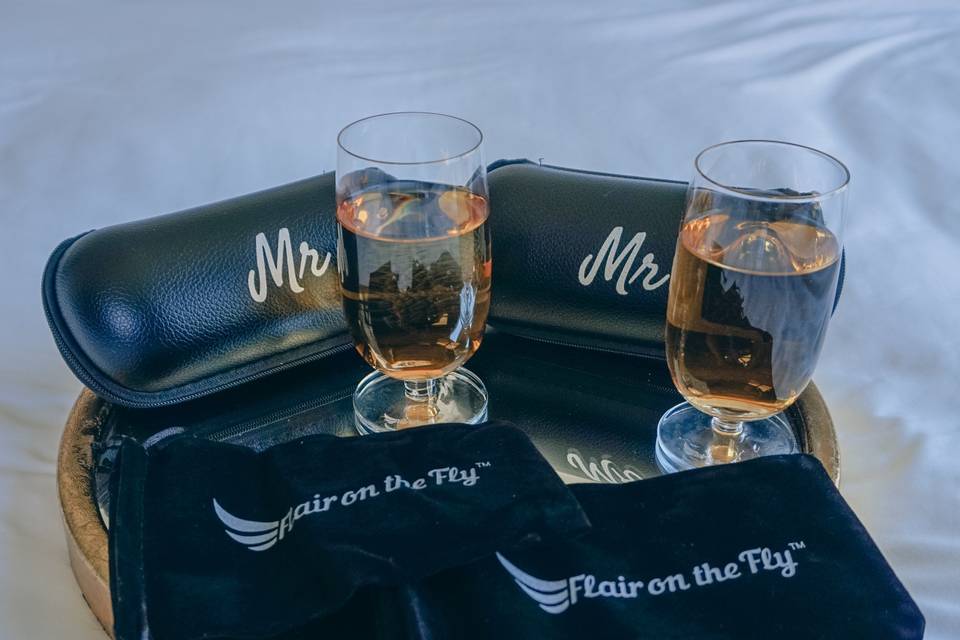 Mr and Mr Travel Wine Glass