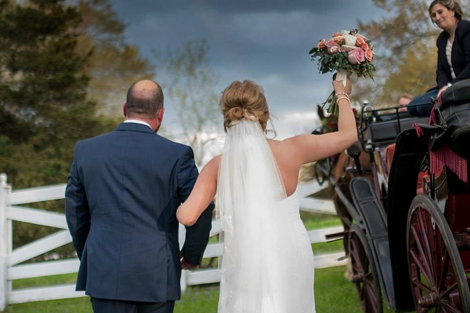 Sweet Bride and Groom