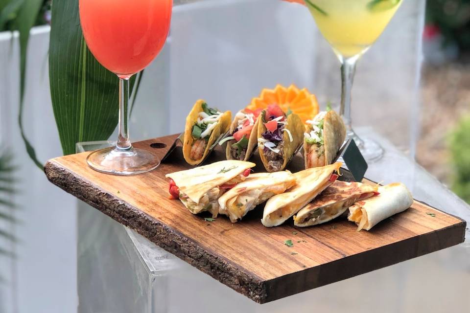 Mini Tacos and Quesadillas