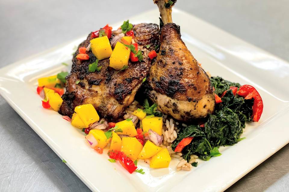 Caribbean jerk chicken