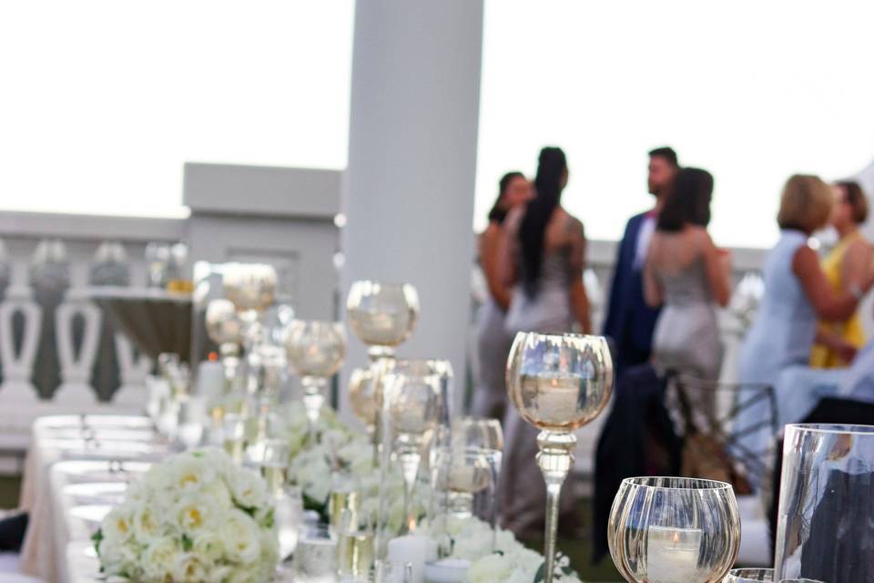 Elegant Modern Table Set Up