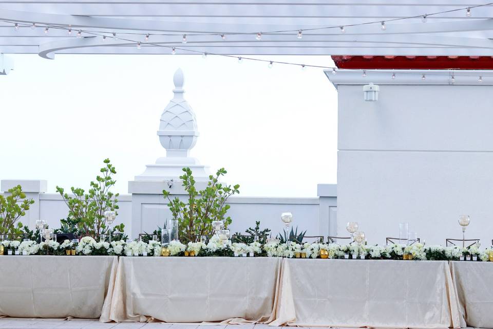 Rooftop Terrace - Table Design