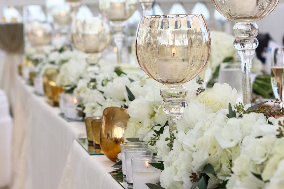 Head Table Set up - Baha Mar