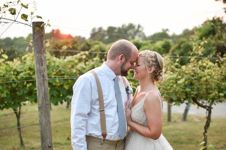 Vineyard embrace