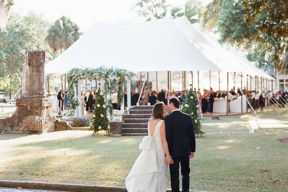 Tent Wedding on the Village Green, Gayle Brooker Photography