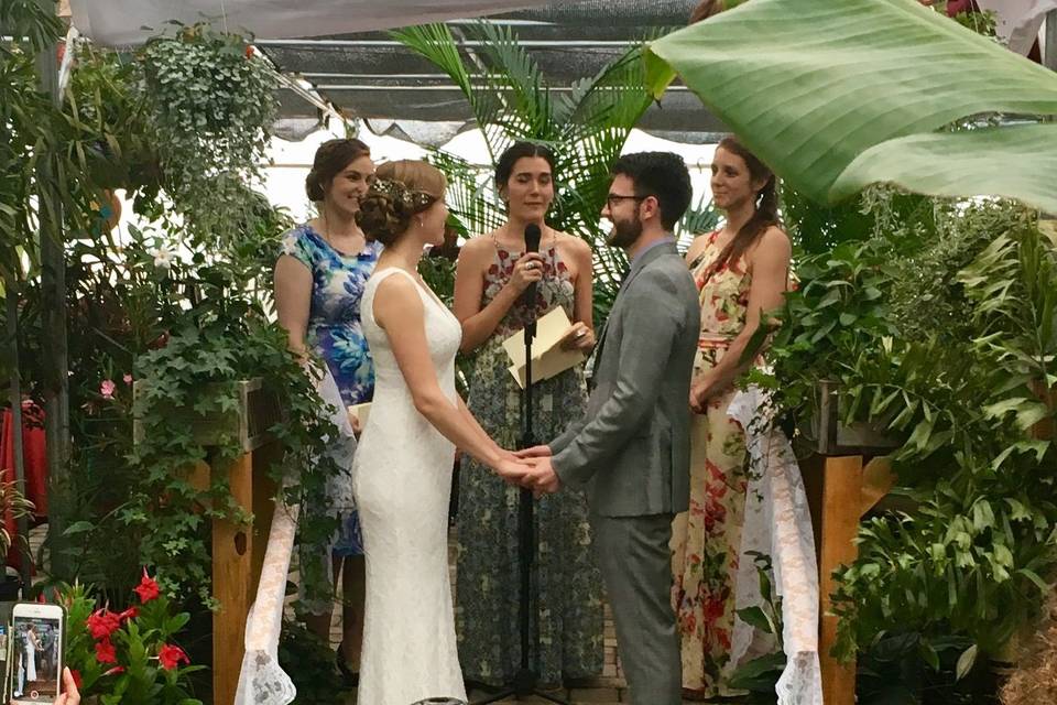 Greenhouse Ceremony
