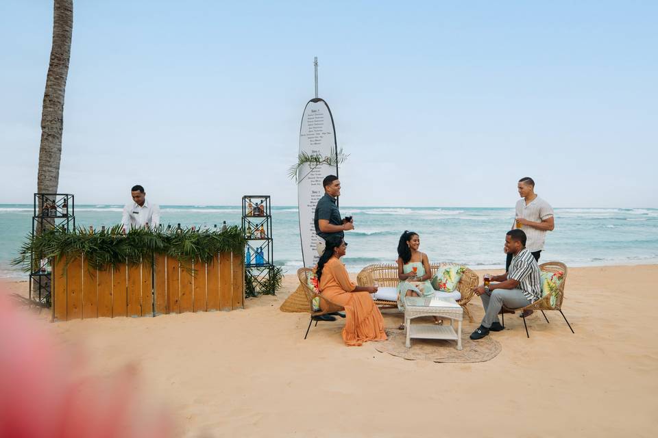 Beach Wedding Reception 02