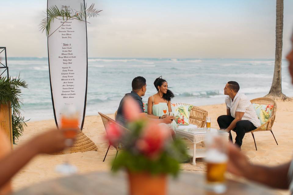 Beach Wedding Reception 07