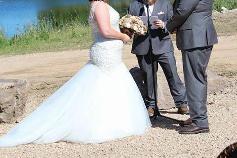 Couple at other pond