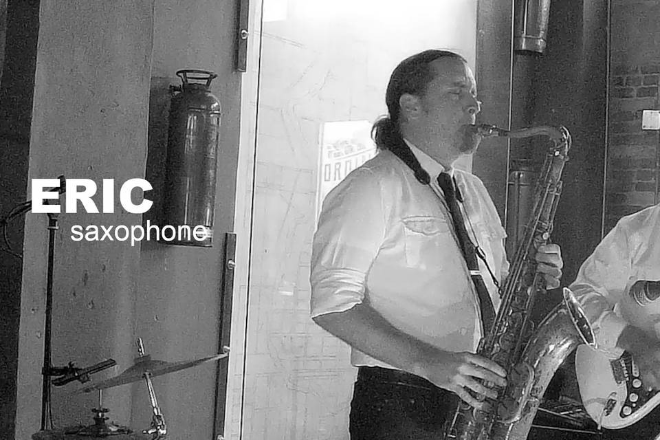 Eric on saxophone!