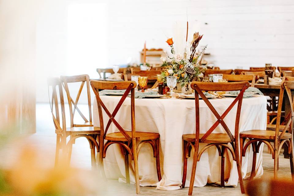 BOHO WEDDING TABLE SCAPES