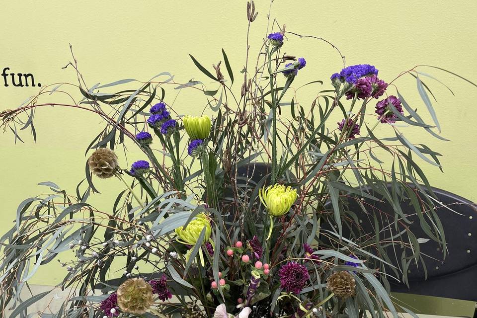 Scary Halloween Flowers