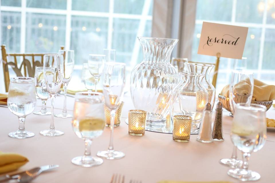 Table settings: Percy Photography