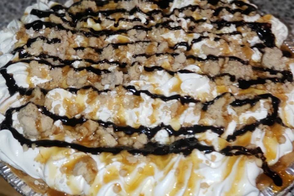 Peanut butter pie