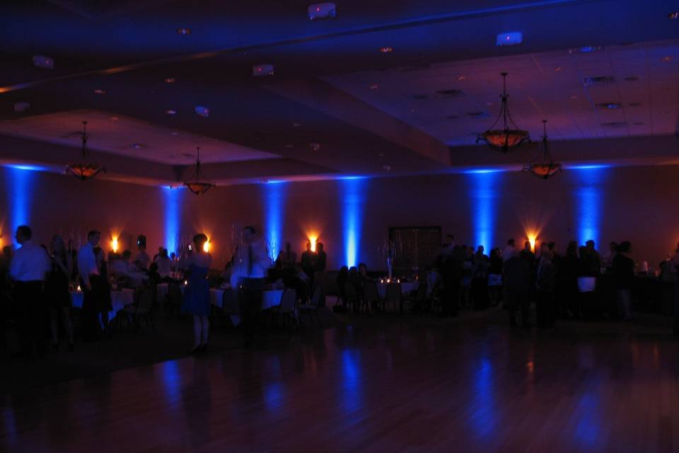 Uplighting at The Meadows, Green Bay, WI