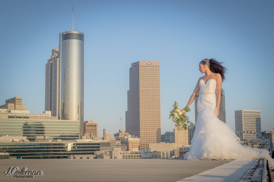 City backdrop