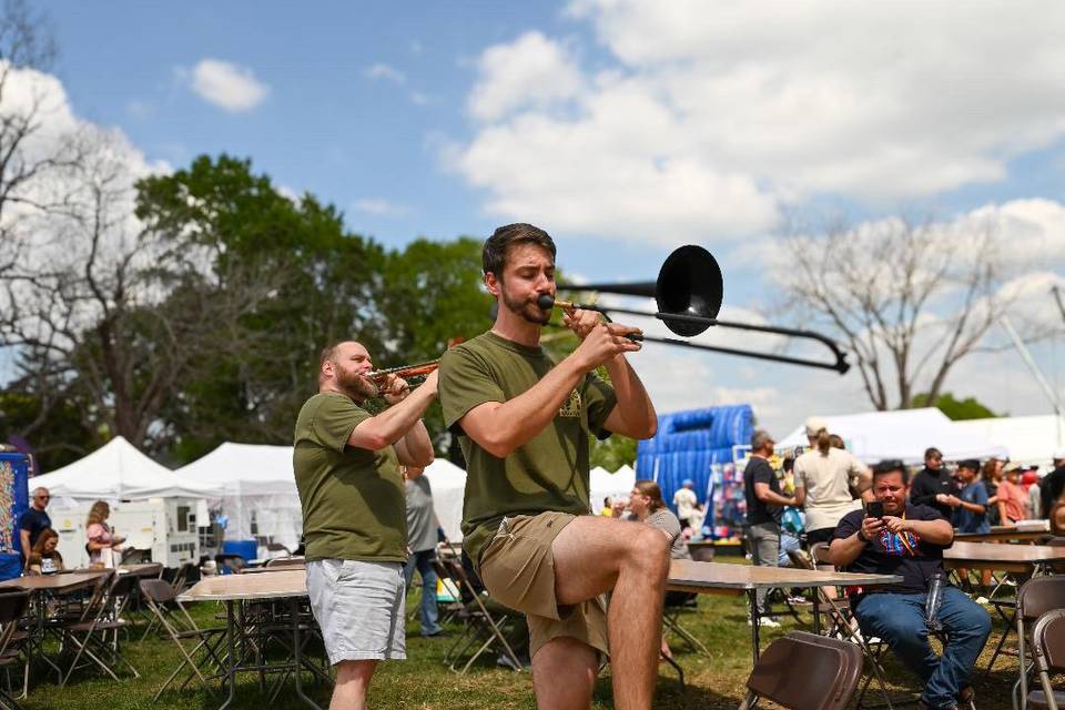 Playing for the audience