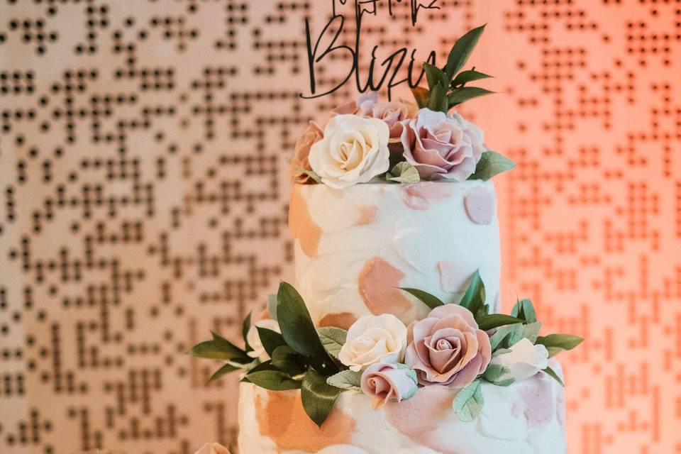 Wedding Cake by Cakes Plus