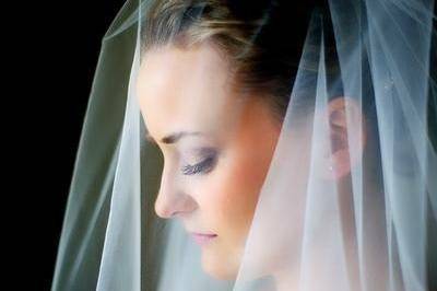 Bride in her veil | Bridal Makeup