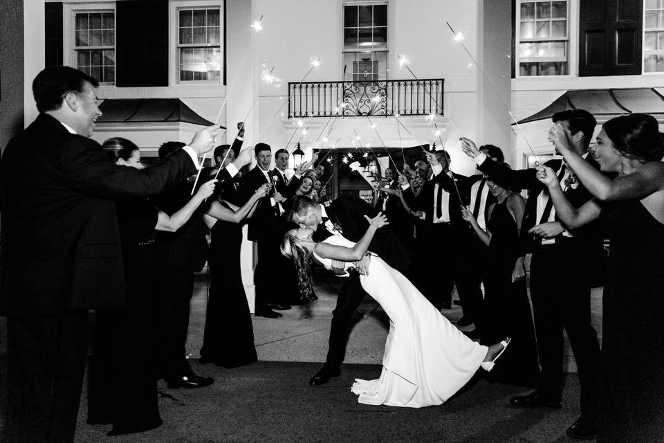 Joy for the happy couple - Danielle Harris Photography