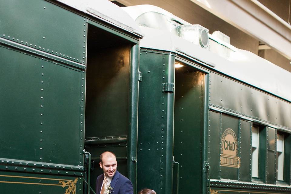 Getting on the train - Danielle Harris Photography