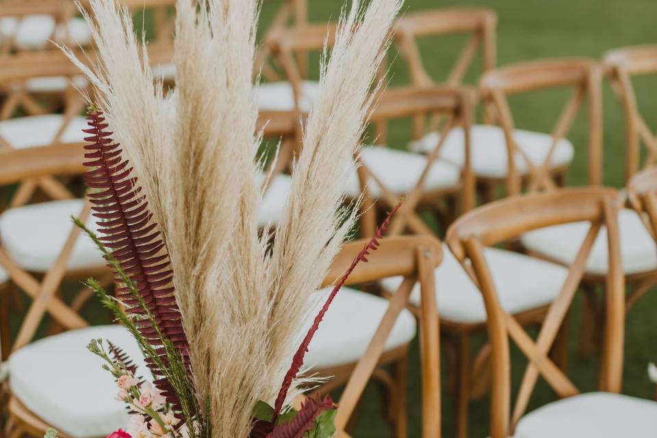 Chairs and ceremony decor - Lyndsey Anne Photography