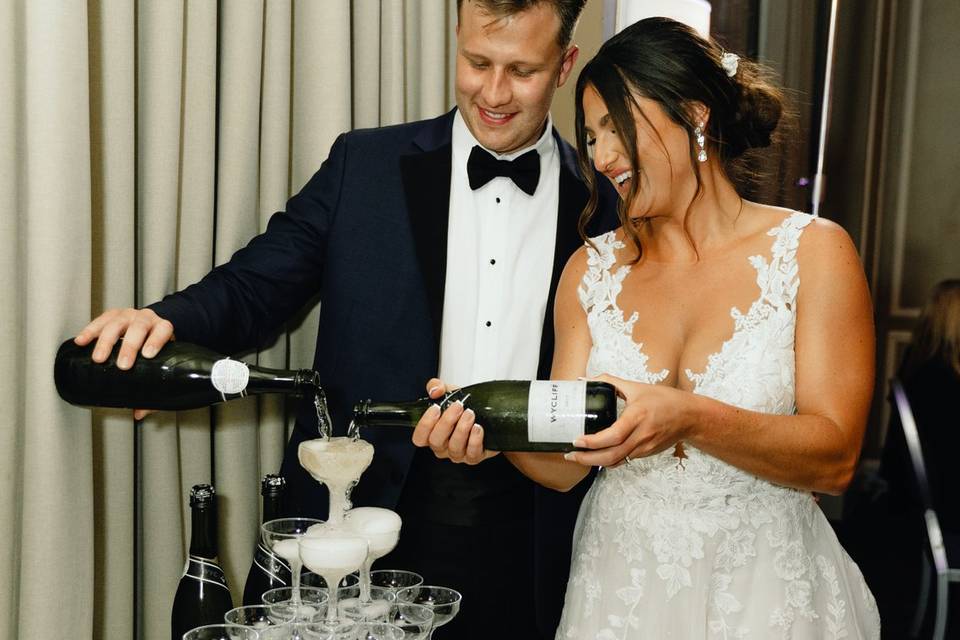 Champagne Tower