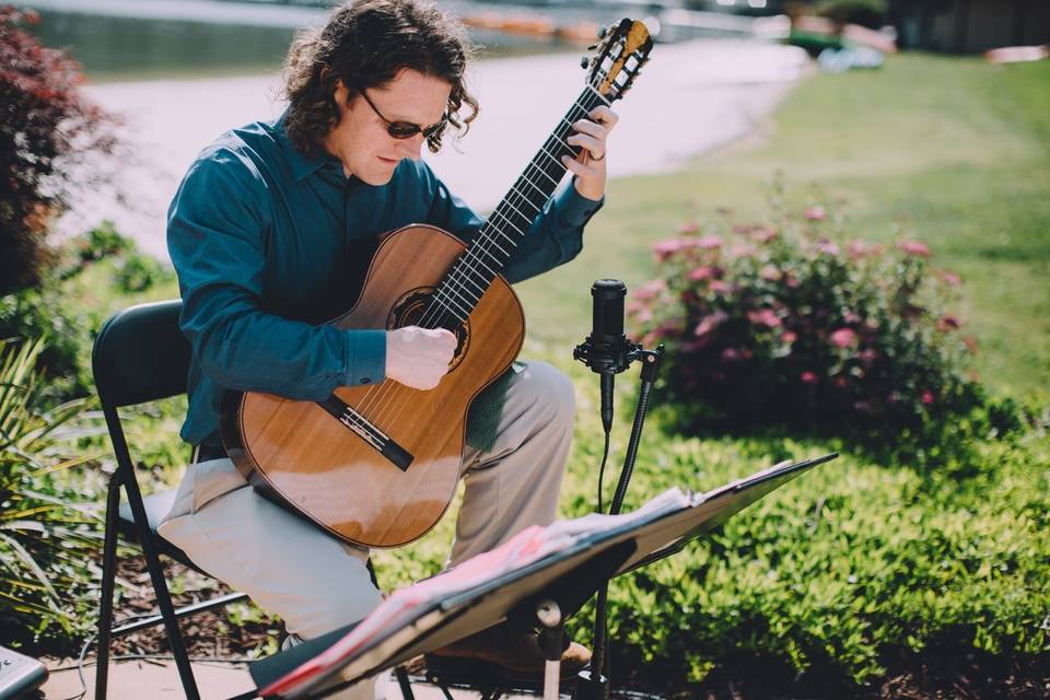 Aaron Prillaman, guitar