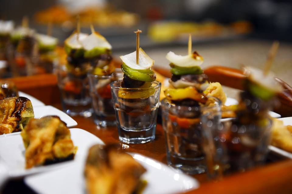 Stylish serving