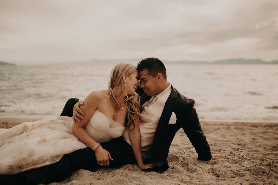 Melanie + Jon Tahoe elopement