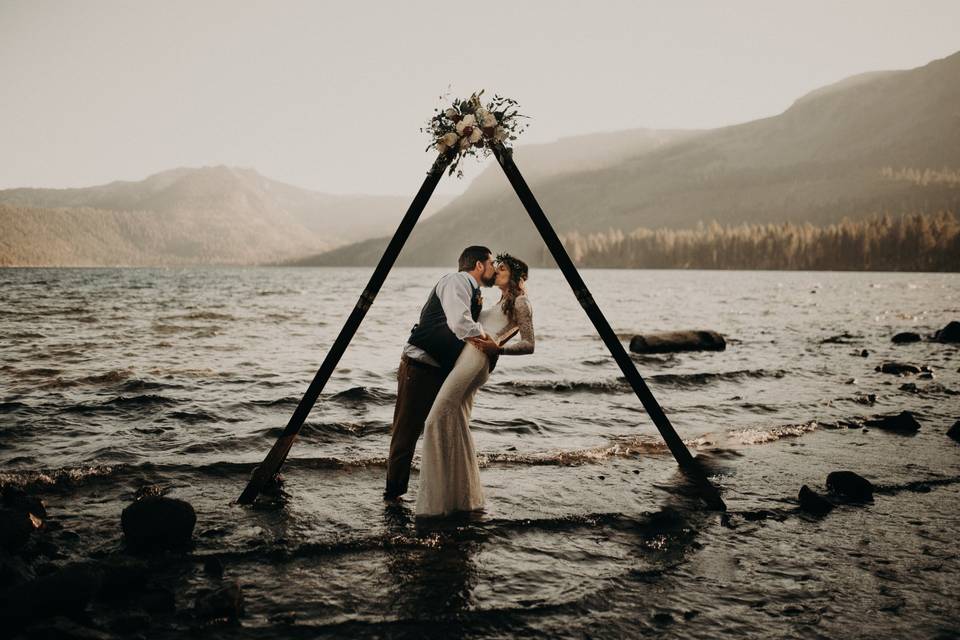 Brandy + Scott Tahoe elopement