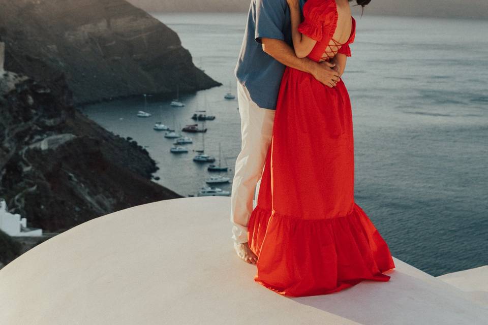 Engagement Session | Santorini