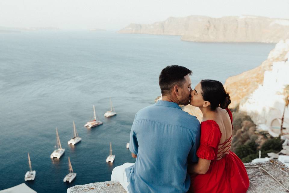 Engagement Session | Santorini