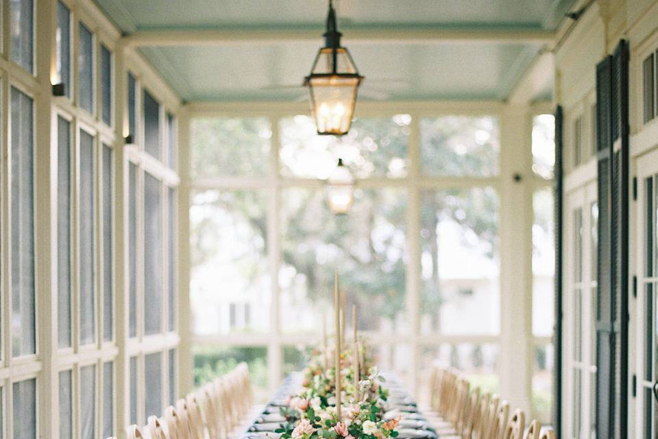 Head table setting