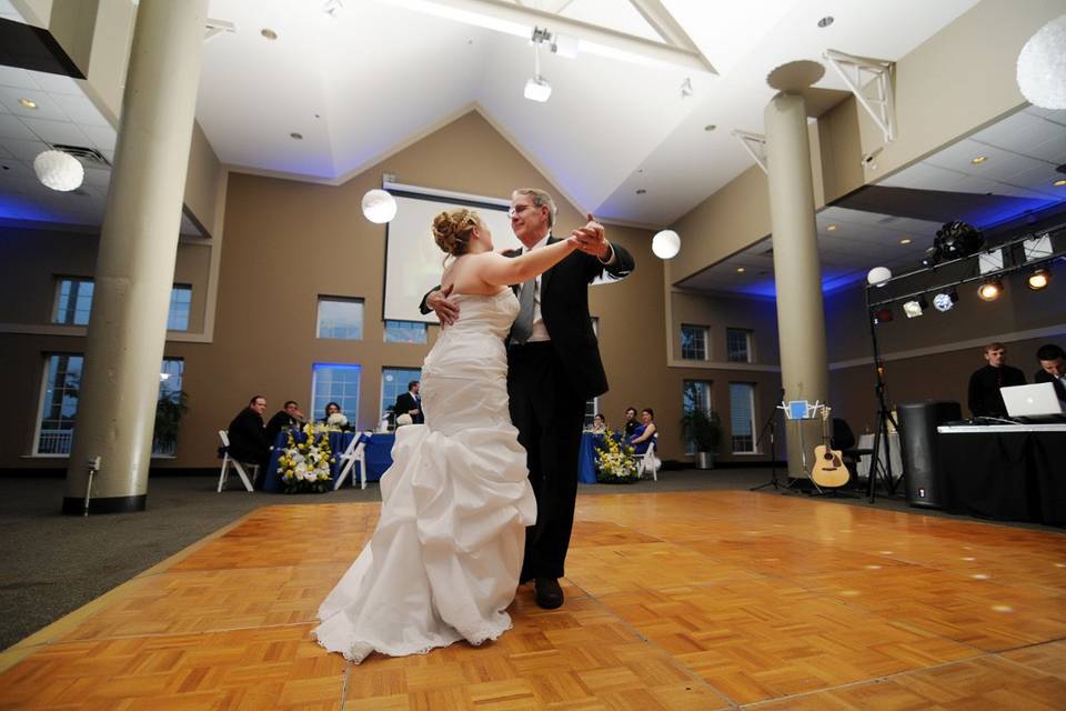 Couple dancing