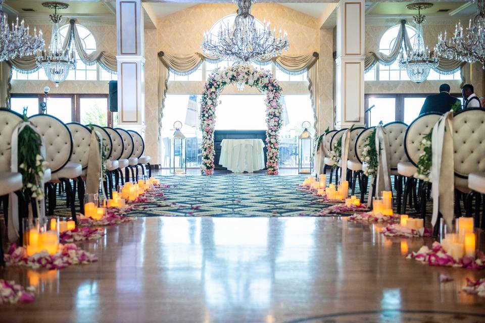 Indoor Ceremony setup