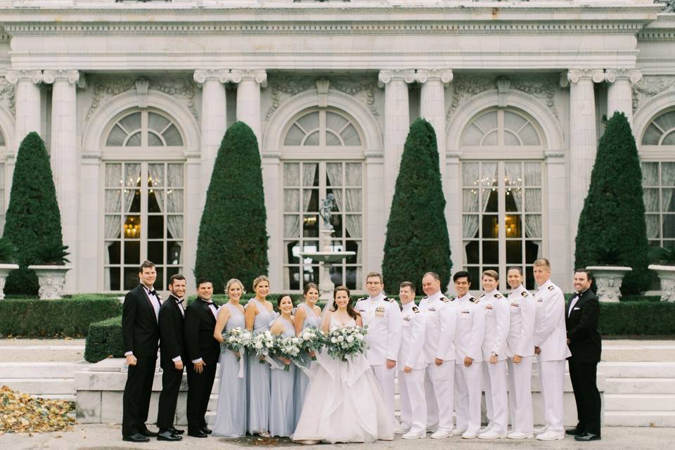 Bridal Party Blue