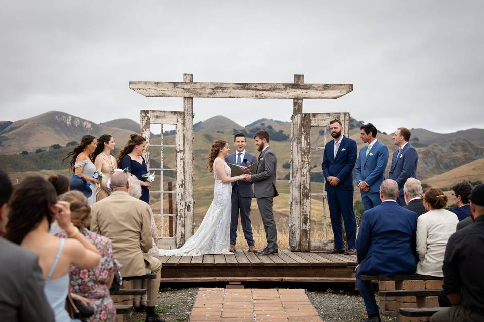 Picture Perfect Ceremony!