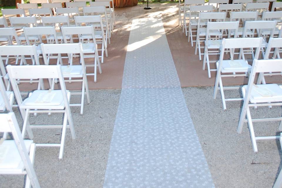 The Arbor, Ceremony