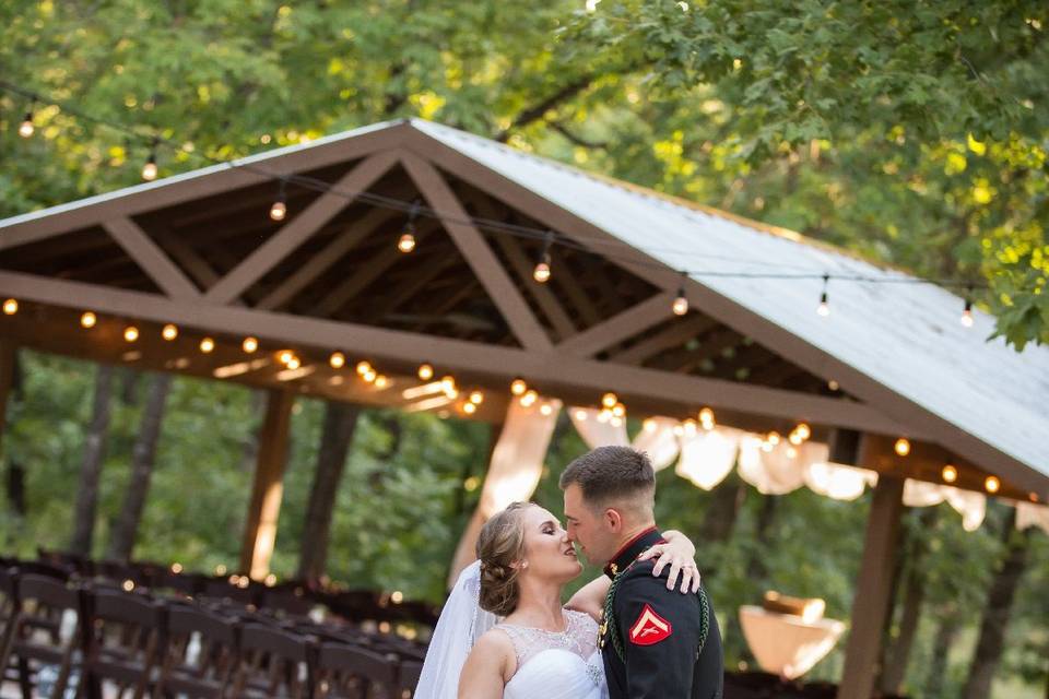 Ceremony, The Arbor | Photo Credit: Destiny Photography